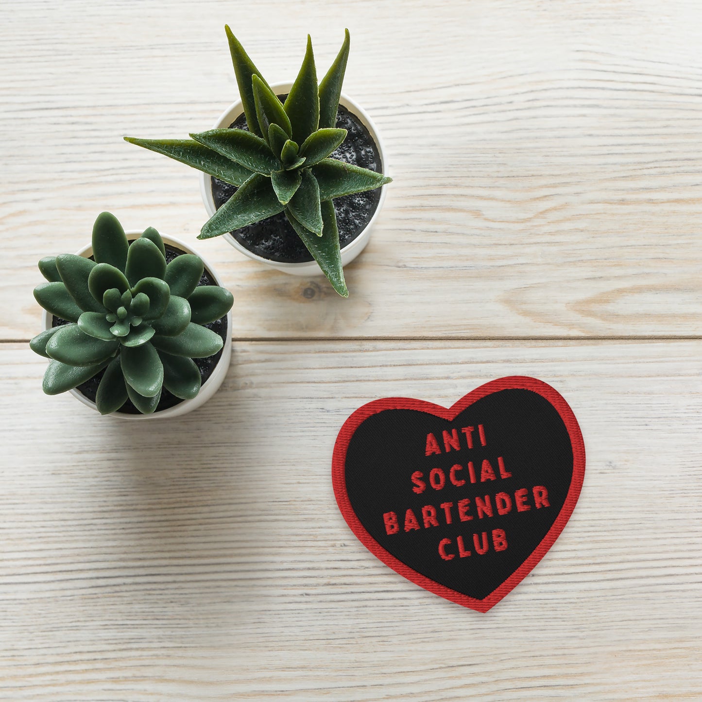 ASBC Heart Patch (Red)