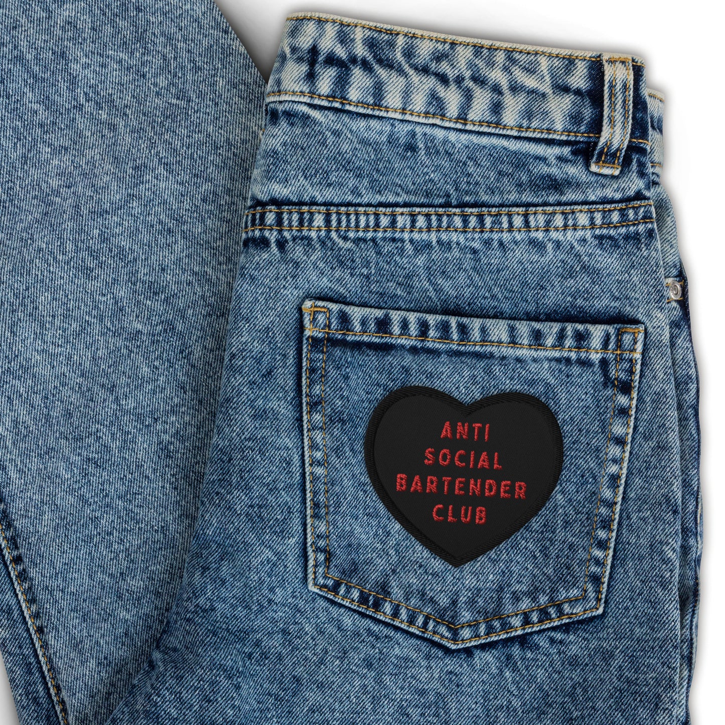 ASBC Heart Patch (Black)