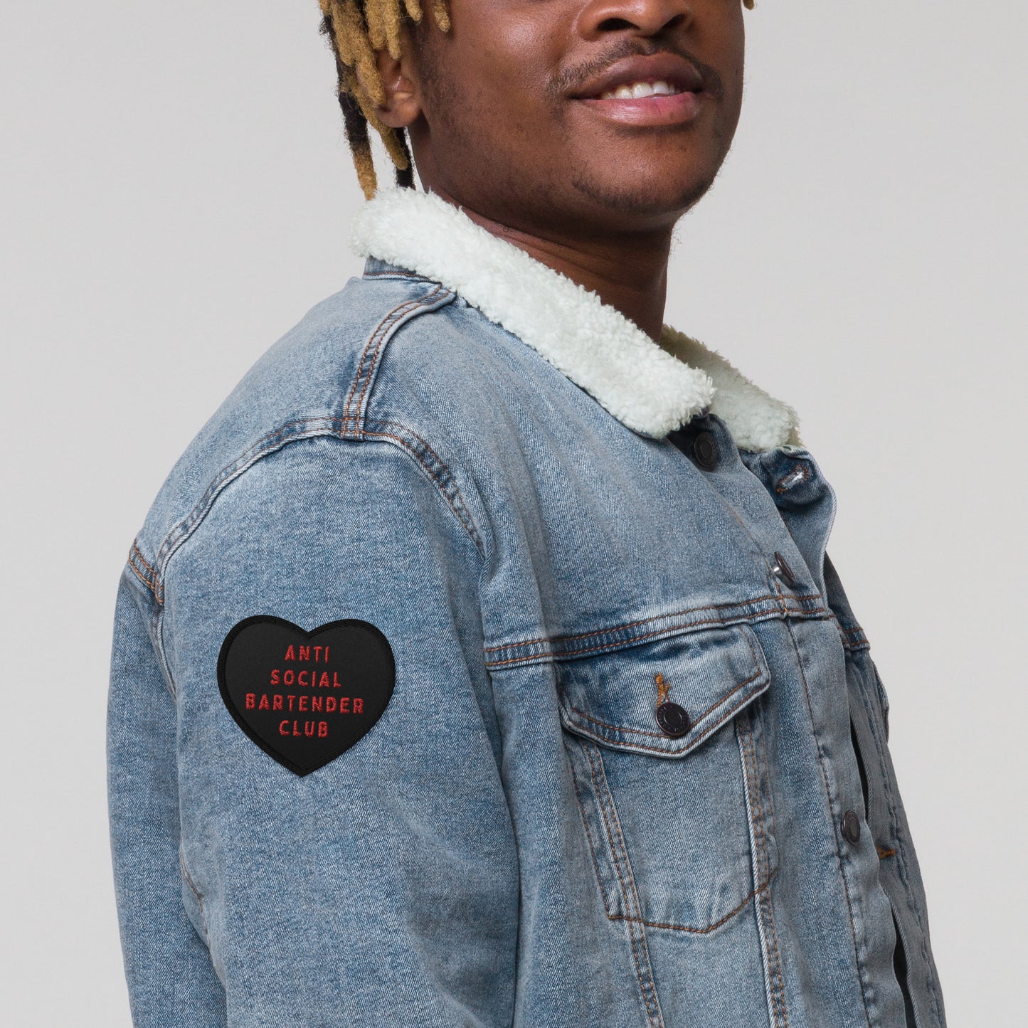 ASBC Heart Patch (Black)